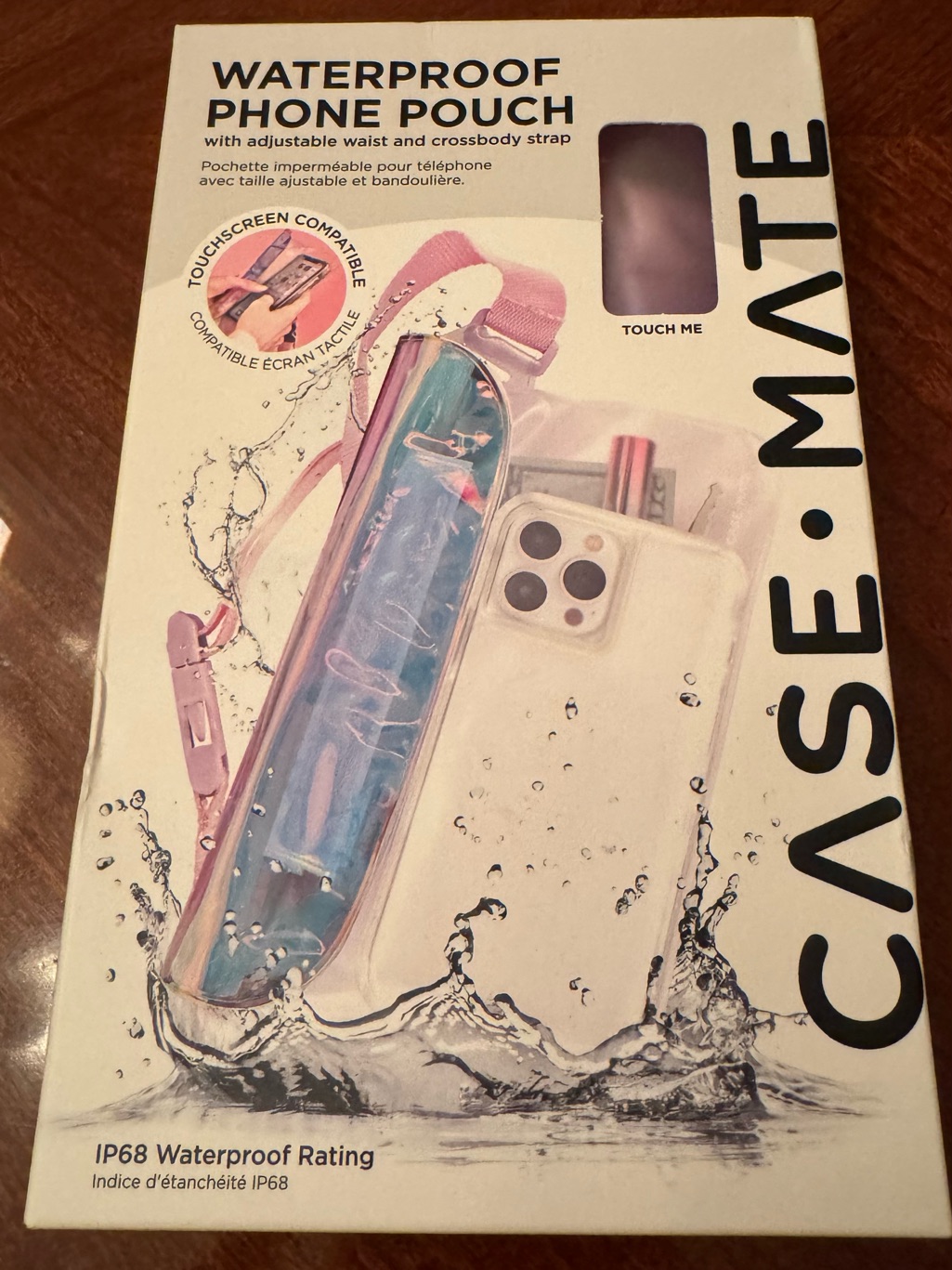 Case-Mate Waterproof Phone Pouch Iridescent (Soap Bubble) Shade **New In Box** — image 7 of 8